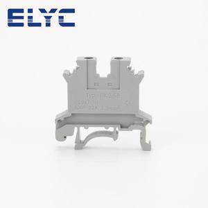 100Pcs 영국 2.5 케이블 커넥터 나사 연결 터미널 2.5mm² 와이어 전기 Din 레일 블록