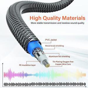 금도금 서브우퍼 케이블 디지털 동축 오디오 하이파이 5.1 SPDIF RCA  스테레오 코드 홈 시어터 HDTV용
