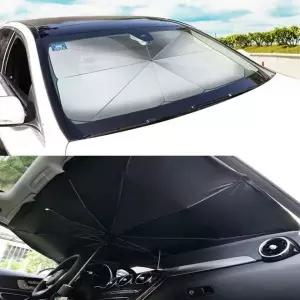 [하프클럽/]햇빛가리개 자동차우산 우산형 차량용 햇볕
