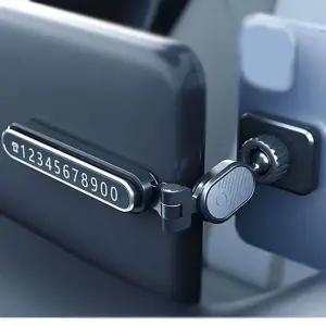 [하프클럽/]차량용번호판 전화번호 주차 알림판 자석