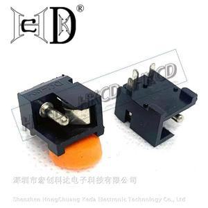 10Pcs DC 커넥터 5.5x2.1mm 3.5x1.3mm 전원 플러그 남성 여성 잭 소켓 너트 패널 마운트 어댑터