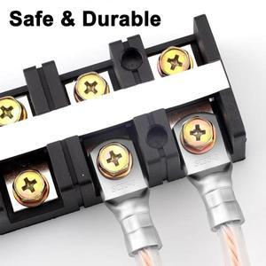 1/10PCS SC 터미널 러그 와이어 커넥터 전기 케이블 링 압착 단자 구리 주석 도금 SC1.5-185 mm2