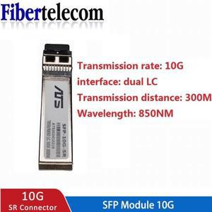 10G SFP+ 이중 LC 모듈 다중 모드 850nm 300m SFP-10G-SRCisco/Mikrotik/Huawei 스위치  호환 가능