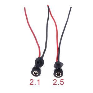 1Pc DC 전원 여성 케이블 유선 5.5x2.1 소켓 고전류  남성 플러그 커넥터
