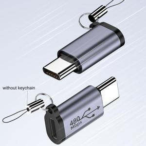 마이크로 USB-미니 USB Type-C 어댑터 수 변환기 커넥터 알루미늄 합금