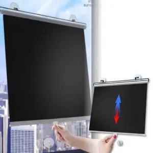 [하프클럽/]햇빛가리개 브라인드 차량 앞유리 흡착식 커튼