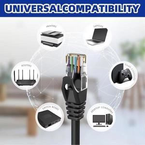 CAT6 Rj45 이더넷 케이블 UTP 1000Mbps 네트워크 코드 LAN 와이어 인터넷 리드 라우터 컴퓨터