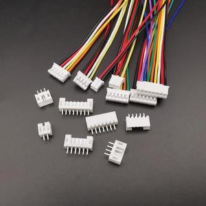 5세트 마이크로 JST 2.0mm PH2.0 Male Female 커넥터 2P 3P 4P 5P 6P 7P 8Pin 플러그 터미널 와이어 포함