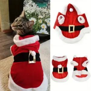 BUyuS 크리스마스 산타복 애견의류 반려견 코디 겨울옷  buyus 굿딜 브이숍 illo001