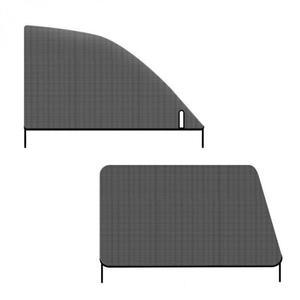 [하프클럽/]차량용 창문 그늘막 차박 창문그늘막 용품 2개입