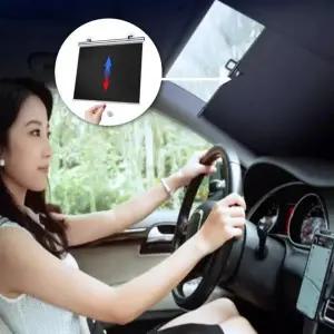 [하프클럽/]차량용햇빛가리개 앞유리 커튼 흡착식 가림막