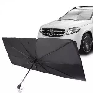 [하프클럽/]자동차 앞뒤유리 햇빛가리개 암막 우산형 양산