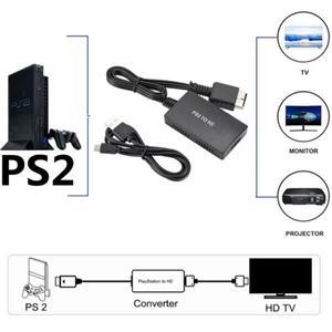 1080P PS2-HDMI 호환 변환기 어댑터 Plion 게임 비디오 케이블은 PC  PS2 디스플레이 모드를 지원