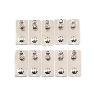 10PCS AA 배터리 포지티브 네거티브 변환 스프링 접촉 플레이트 전기 소켓 호환 액세서리
