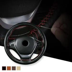[하프클럽/]핸들커버 자동차 가죽 핸들 DIY 봉제형