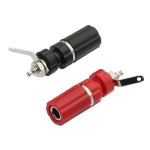 바나나 바인딩 포스트 패널 소켓 M3 스레드 터미널 잭 로트 2 4mm BS4610