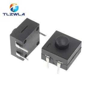 10개 이중 행 수직 LED 손전등 스위치 3핀 ON-ON-OFF 12x12 213BS