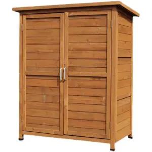 원목 조립식 야외 대청마루 보관함 조립식창고 이동식