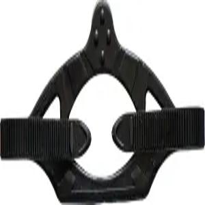 프로 다이브 마스크용 크레시 스트랩 실리콘 블랙