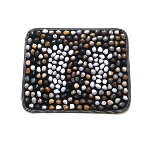 발지압판 전기 온열 돌지압판 실내 매트 걷기 자갈길 자갈 발지압 조절기 단일상품 온도