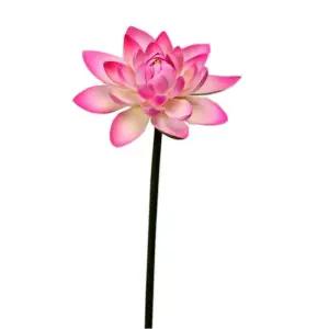 대형 연꽃 조화 식물 모조 줄기 부처님오신날 조경 무대 모형 소품