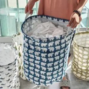 ( )장난감정리함 북극곰 아기장난감정리함 인형정리함 장난감수납함