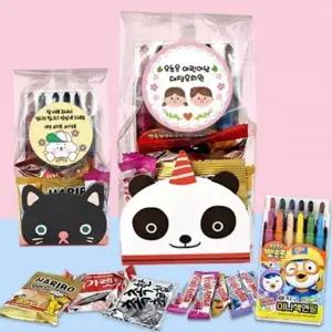 선물 어린이 답례품 색연필 세트 개별포장 어린이날 학용품 꾸러미 단체 학생 친구 어린이집 선물 유치원