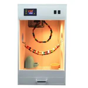 온열 앵무새육추기 병아리 새장 보온등 열전등 케이지