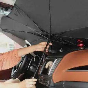 [하프클럽/]차량용 차량용햇빛가리개 앞유리 우산형 커버