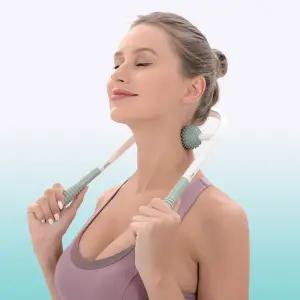 자광 지압볼 목마사지기 롤링목안마1p 목안마