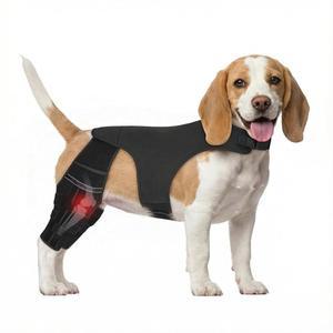 ACL 눈물 관절염 무릎 보호대 연결이 있는 이중 조절 위한 가능한 회복을 강아지 하네스