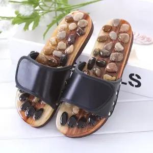 지압 발지압 사무실 실내화 슬리퍼 발바닥지압점 거실화