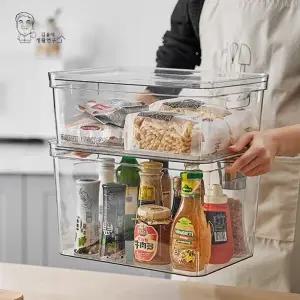 ( )투명 수납함 다용도 정리함 펜트리 장난감 수납정리함 중형