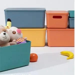 컬러 수납 박스 다용도 수납장 정리함 장난감
