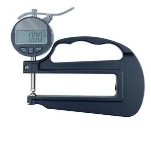 두께 측정기 디지털 게이지 가죽 공예 후두 계량기 정밀 캘리퍼 공구 두께계 미터