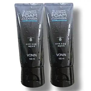 보닌 오일 컨트롤 앤 수딩 폼클렌저 100ml 2개