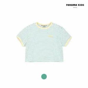 [보리보리/레노마 키즈]여아그린S/T크롭티셔츠(R2622T177_12)