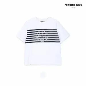 [보리보리/레노마 키즈]남아 마린자수 ST배색 티셔츠(R2621T116_35)
