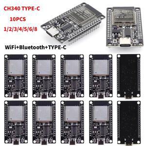 ESP32 WROOM-32 개발 보드 TYPE-C 마이크로 USB WiFi+블루투스 초저전력 소비 SPI 플래시 32Mbits 무선 모