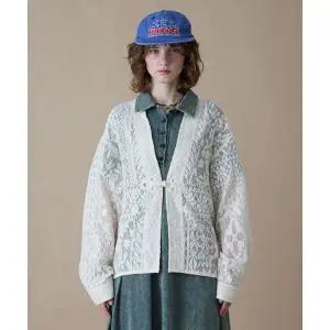 PENFIELD 오리엔탈 크로쉐 로브 아이보리_FR1WJ20F 409884