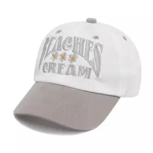 [비치스앤크림_키즈]데이지 투톤 볼캡(Daisy 2tone ball-cap)-그레이