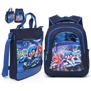 크로스백 카트라이더 레이싱 책가방세트 아동 백팩 신발주머니