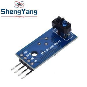 TZT 적외선 반사 IR 광전 스위치 배리어 호환 라인 트랙 센서 모듈 블루 TCRT5000 5 개