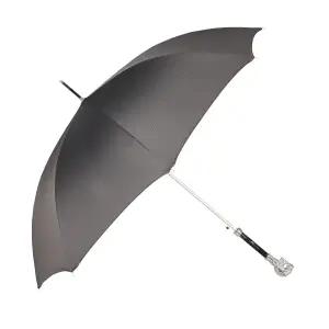 [롯데백화점]파소티 맨럭셔리 헤링본 실버 홀스 자동우산 MX267W41PG, 그레이
