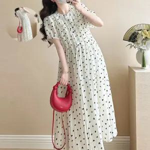 맘콩 원피스임부복 하객룩임산부스 부옷 여름