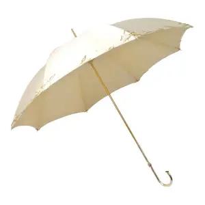 [롯데백화점]파소티 우먼럭셔리 데커레이티드 더블클로스 주얼드 브라스 수동우산 WX8P0P5