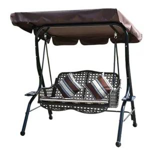 그네의자 흔들그네 야외용 펜션 정원 철제 흔들의자 A타입