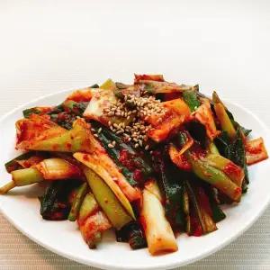 장독 대파김치 고기와 먹는 국산 파김치 1kg 2kg 5kg 10kg