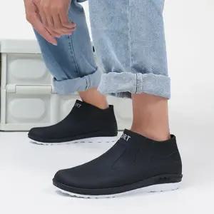 운동화 스타일 레인슈즈 플랫장화 방수신발 남자장화