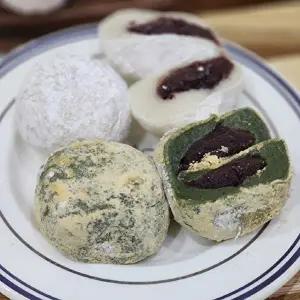 [장보리]개별포장 왕찹쌀떡 콩쑥개떡 12개 x 1박스